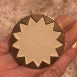 House of Harlow 1960 ring. Size 5. Gold.